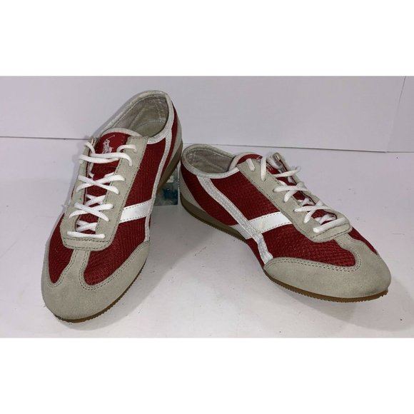 Polo Shoes - Polo * Women’s Shoes * X-67 * Red/White/Grey * Size 7.5B